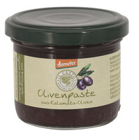 demeter Olivenpaste schwarz aus Kalamata-Oliven