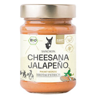 BA Brotaufstrich Cheesana Jalapeño, 170 g, SANCHON, bio