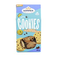 Dinkel Cookies Orange mit Zartbitter-Schokolade