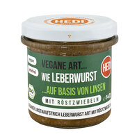 Vegane Art... Leberwurst mit Röstzwiebeln