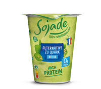 Fermentierte Bio Alternative zu Quark aus Soja - Natur