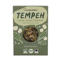 Lupinen-Tempeh Wildkräuter - Tempeh aus Lupinen, mariniert mit Wildkräutern