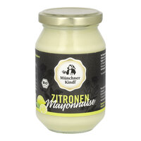 Bio Zitronen Mayonnaise Münchner Kindl