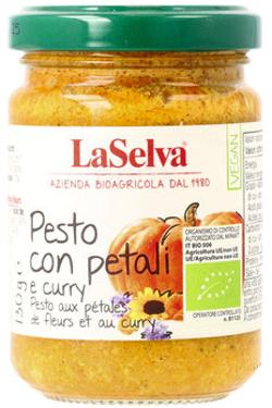 Pesto mit Curry & Blüten