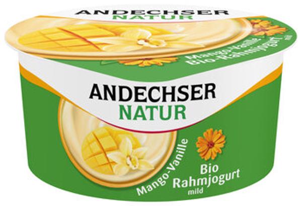 Produktfoto zu Rahmjoghurt Mango-Vanille 10%