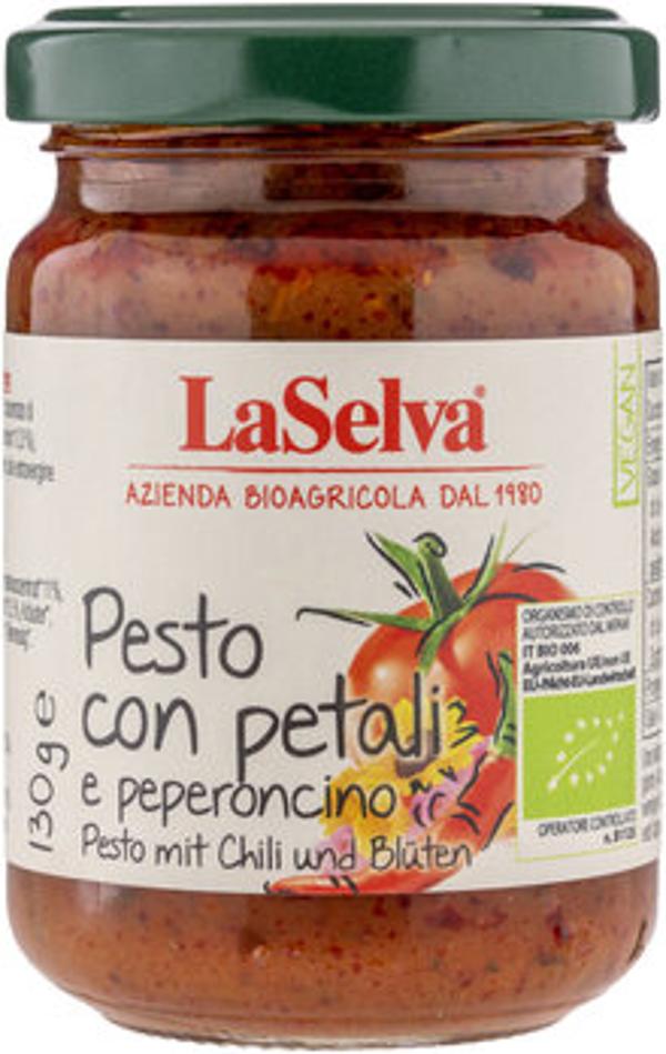 Produktfoto zu Pesto mit Chili & Blüten