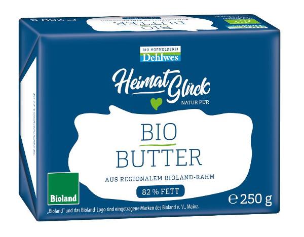 Produktfoto zu Bioland Butter, Sauerrahm 250g