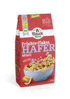 Hafer Müsli Früchte+Flakes Demeter glutenfrei