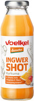 Shot Ingwer & Kurkuma mit Orangensaft und viel Vitamin C aus Acerola
