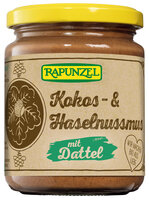 Kokos- & Haselnussmus mit Dattel