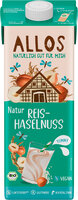 Natur Reis-Haselnuss Drink