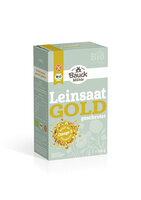 Gold-Leinsaat geschrotet glutenfrei Bio