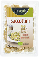 Frische Dinkel Saccottini mit Rindfleisch 250 g