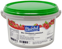 Bio Himbeere passiert Konfitüre