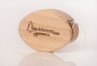 yaweco Black Forest Line Zahnseidenbox aus Holz von heimischen Hölzern (Zahnseid