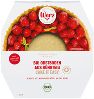 Bio-Obstboden, aus Rührteig