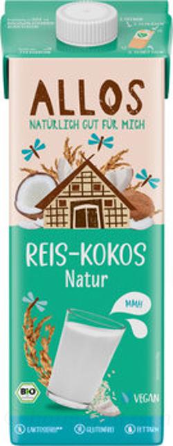 Reis-Kokos-Drink Natur