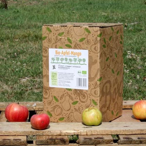 Produktfoto zu Apfel-Mango-Saft 3l Box AKTION