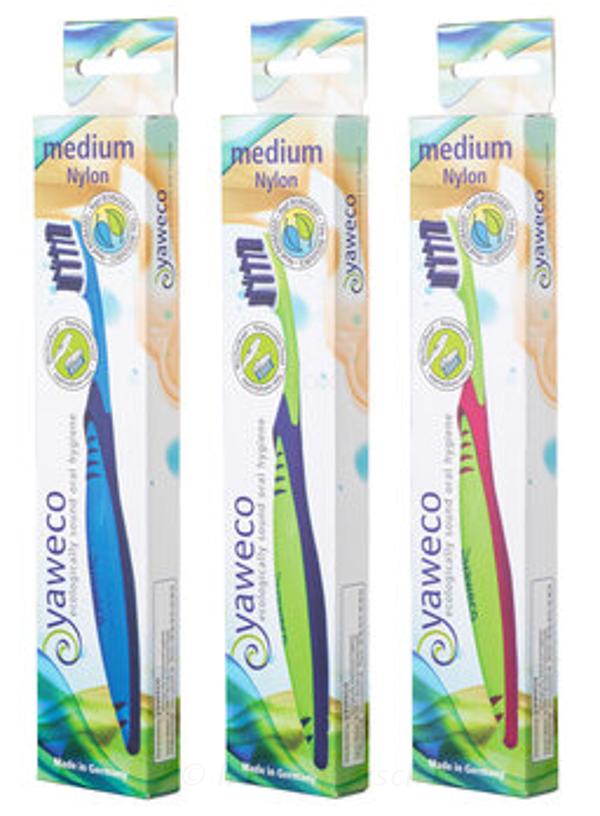 Produktfoto zu Yaweco Wechselkopf-Zahnbürste medium