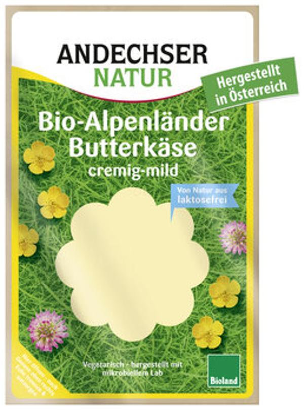 Produktfoto zu Alpenl.Butterkäse Scheiben