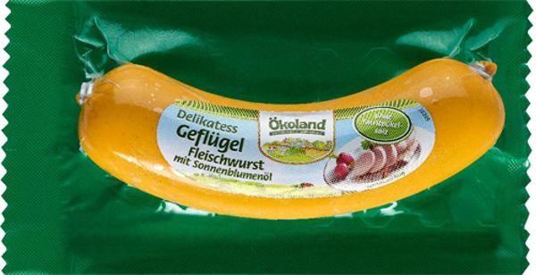 Produktfoto zu Delikatess Geflügel-Fleischwurst