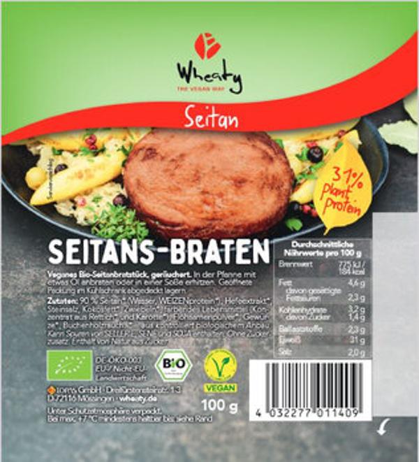 Produktfoto zu Wheaty Seitans-Braten
