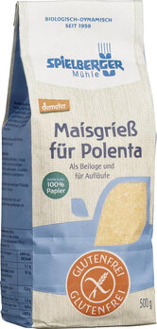 Produktfoto zu Polenta Maisgrieß glutenfrei