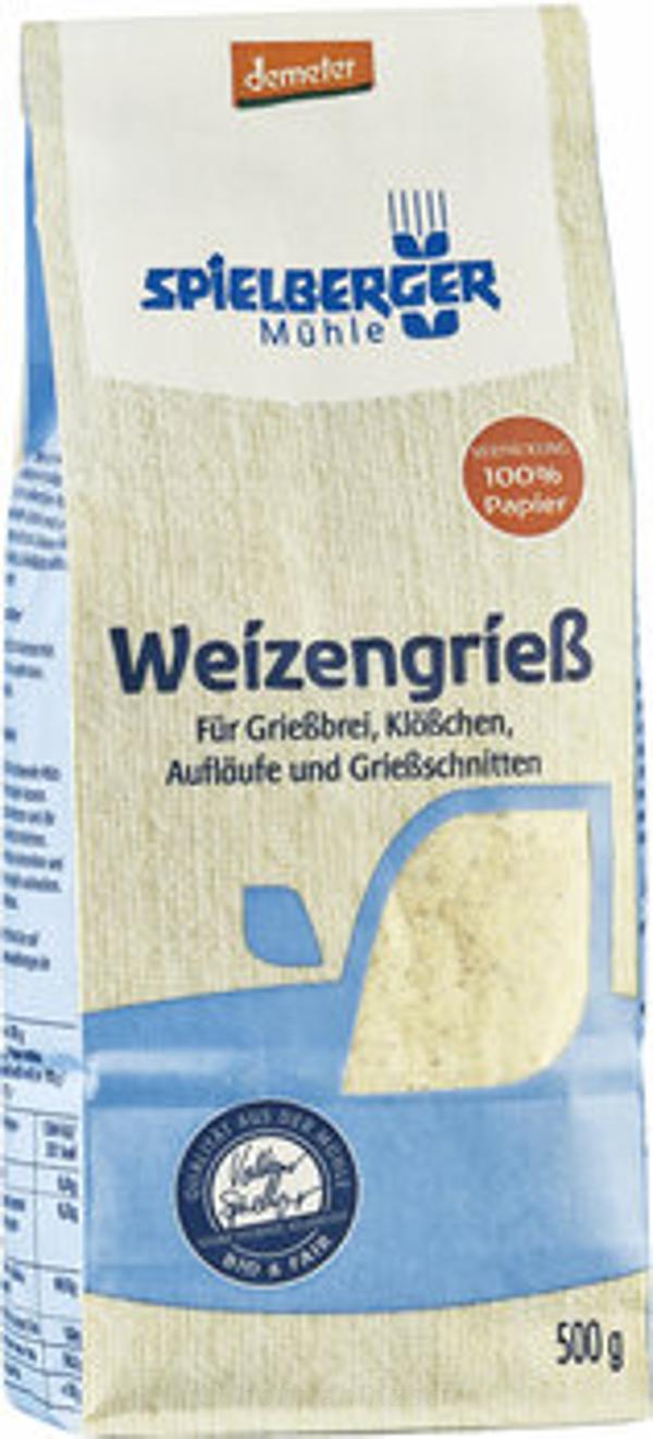 Produktfoto zu Weizengrieß aus Deutschland