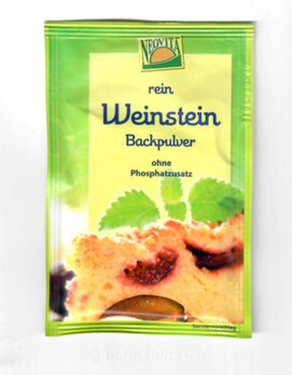 Produktfoto zu Weinstein Backpulver im Beutel