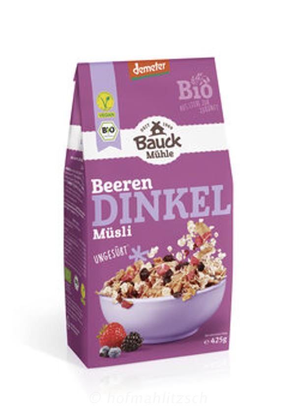 Produktfoto zu Dinkel-Müsli Beerenzart