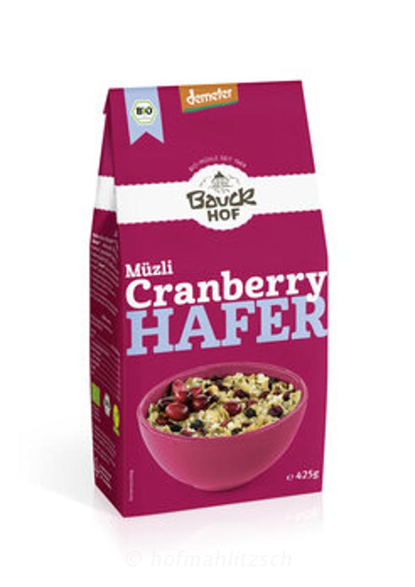 Produktfoto zu Hafer-Müsli Cranberry