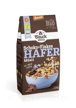 Hafermüsli Schoko + Flakes glutenfrei