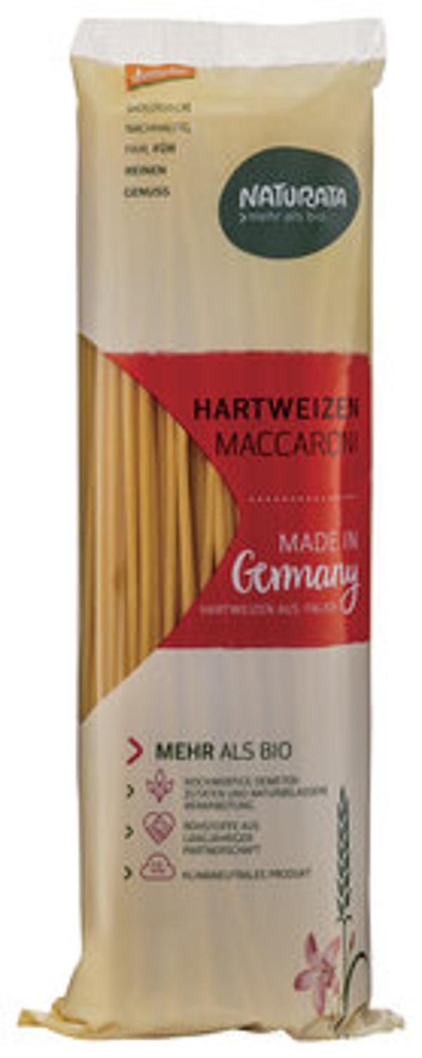 Produktfoto zu Hartweizen-Maccaroni lang hell