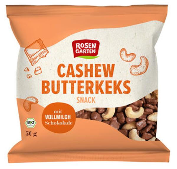 Produktfoto zu Cashew Butterkeks Snack