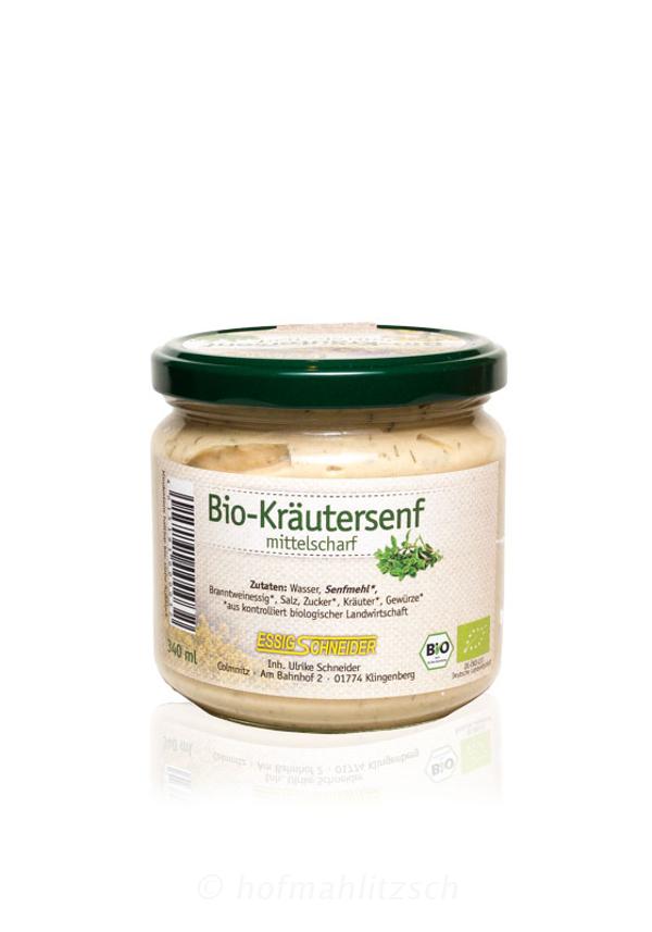 Produktfoto zu Bio Kräutersenf