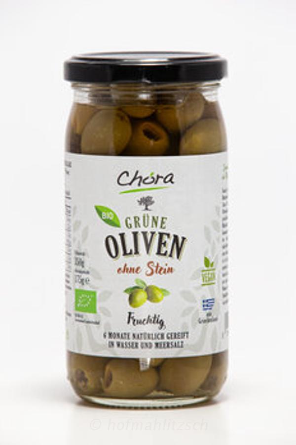 Produktfoto zu Grüne Oliven ohne Stein