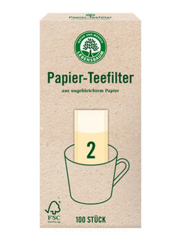 Produktfoto zu Papier Teefilter Gr. 2