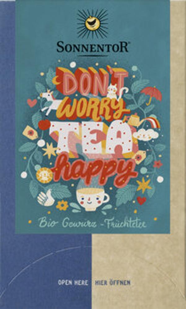 Produktfoto zu Don't worry, Tea happy - Gewürz-Früchtetee
