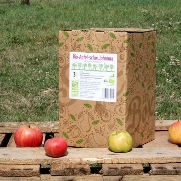 Produktfoto zu Apfelsaft mit Schwarzer Johannisbeere 3l Box