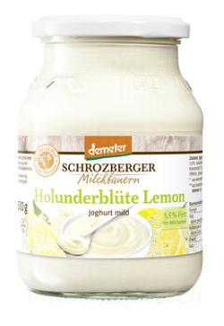 Holunderblüte Lemon Sommerjoghurt