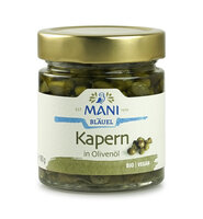 MANI Kapern in Olivenöl, bio