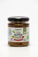 Bio Grüne Oliven Paste mit getrockneten Tomaten