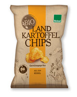 Bio-Landkartoffelchips Gemüsepaprika 125g