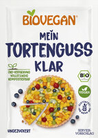 Tortenguss klar, BIO