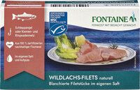 Blanchierter Wildlachs naturell