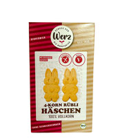 4-Korn Rübli Häschen, Vollkornkekse, glutenfrei