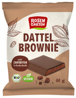 Zartbitter Dattel Brownie