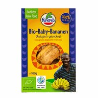 Bio-Baby-Banane getrocknet bio & fair Rohkost Tansania