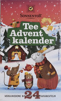 Tee Adventkalender 24 Aufgussbeutel, Doppelkammerbeutel