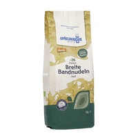 Breite Dinkel Bandnudeln, hell, demeter